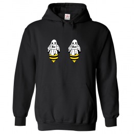 Boo Bees Funny Classic Unisex Kids and Adults Pullover Hoodie